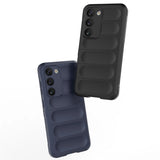 Magic Shield Case til Samsung Galaxy S23+ fleksible pansrede cover blå