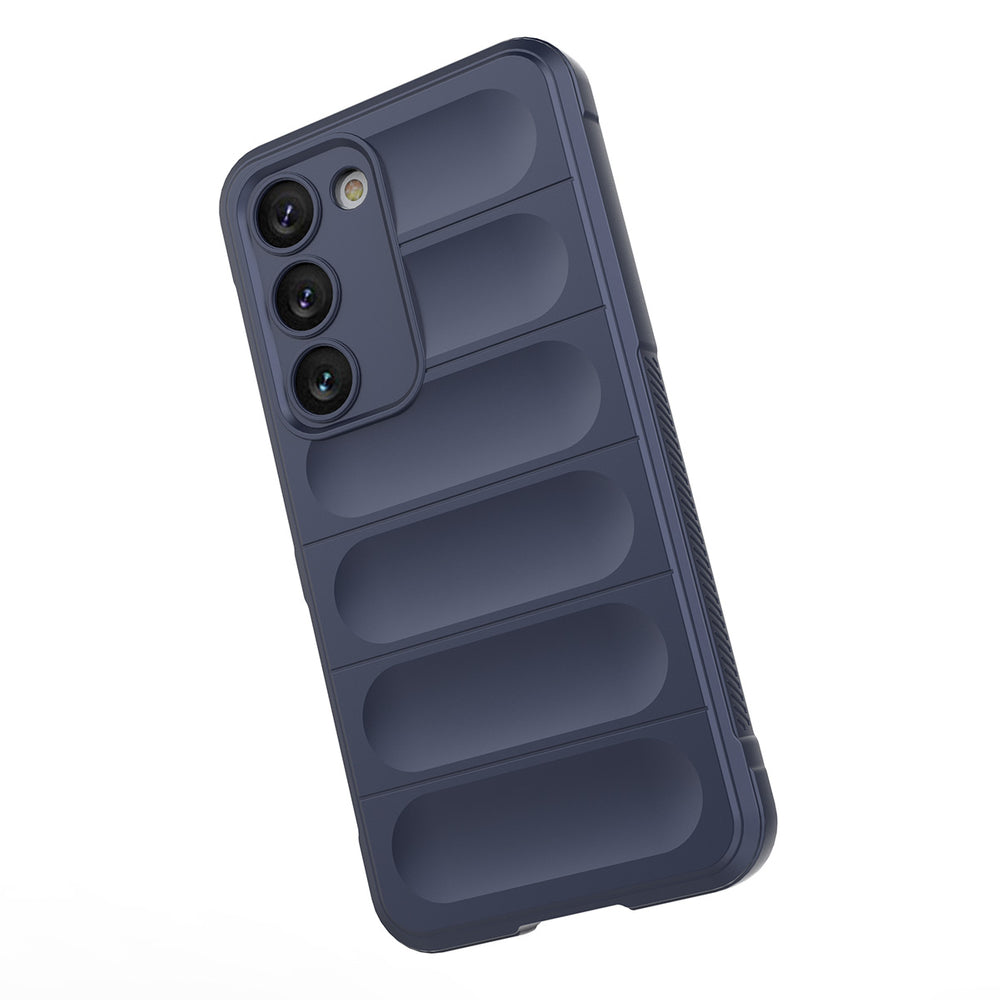 Magic Shield Case til Samsung Galaxy S23+ fleksible pansrede cover blå