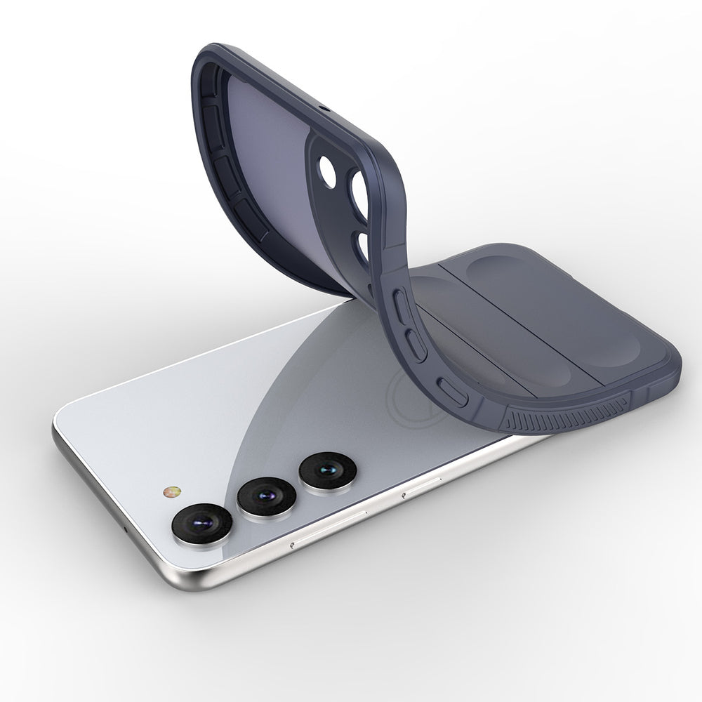 Magic Shield Case til Samsung Galaxy S23+ fleksible pansrede cover blå
