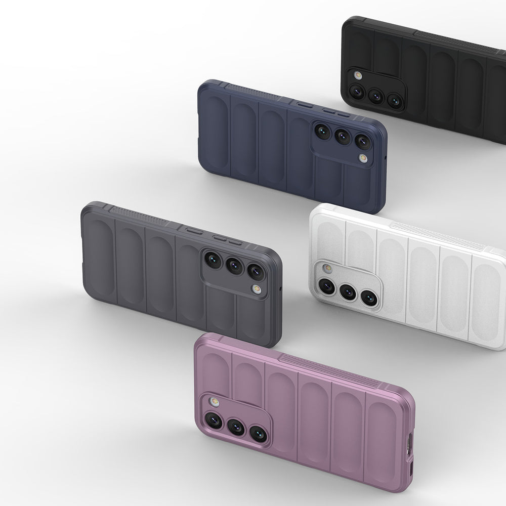 Magic Shield Case til Samsung Galaxy S23+ fleksible pansrede cover blå