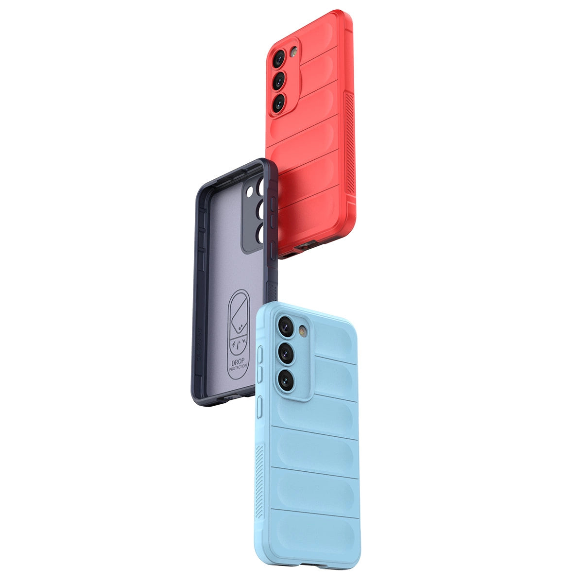 Magic Shield Case til Samsung Galaxy S23+ fleksible pansrede cover blå