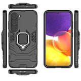 Ring Armor case til Samsung Galaxy S23 pansret cover magnetisk holder ring sort
