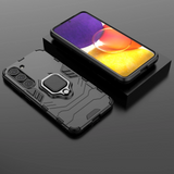 Ring Armor case til Samsung Galaxy S23 pansret cover magnetisk holder ring sort
