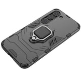 Ring Armor case til Samsung Galaxy S23 pansret cover magnetisk holder ring sort