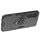 Ring Armor case til Samsung Galaxy S23 pansret cover magnetisk holder ring sort