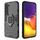 Ring Armor case til Samsung Galaxy S23 pansret cover magnetisk holder ring sort