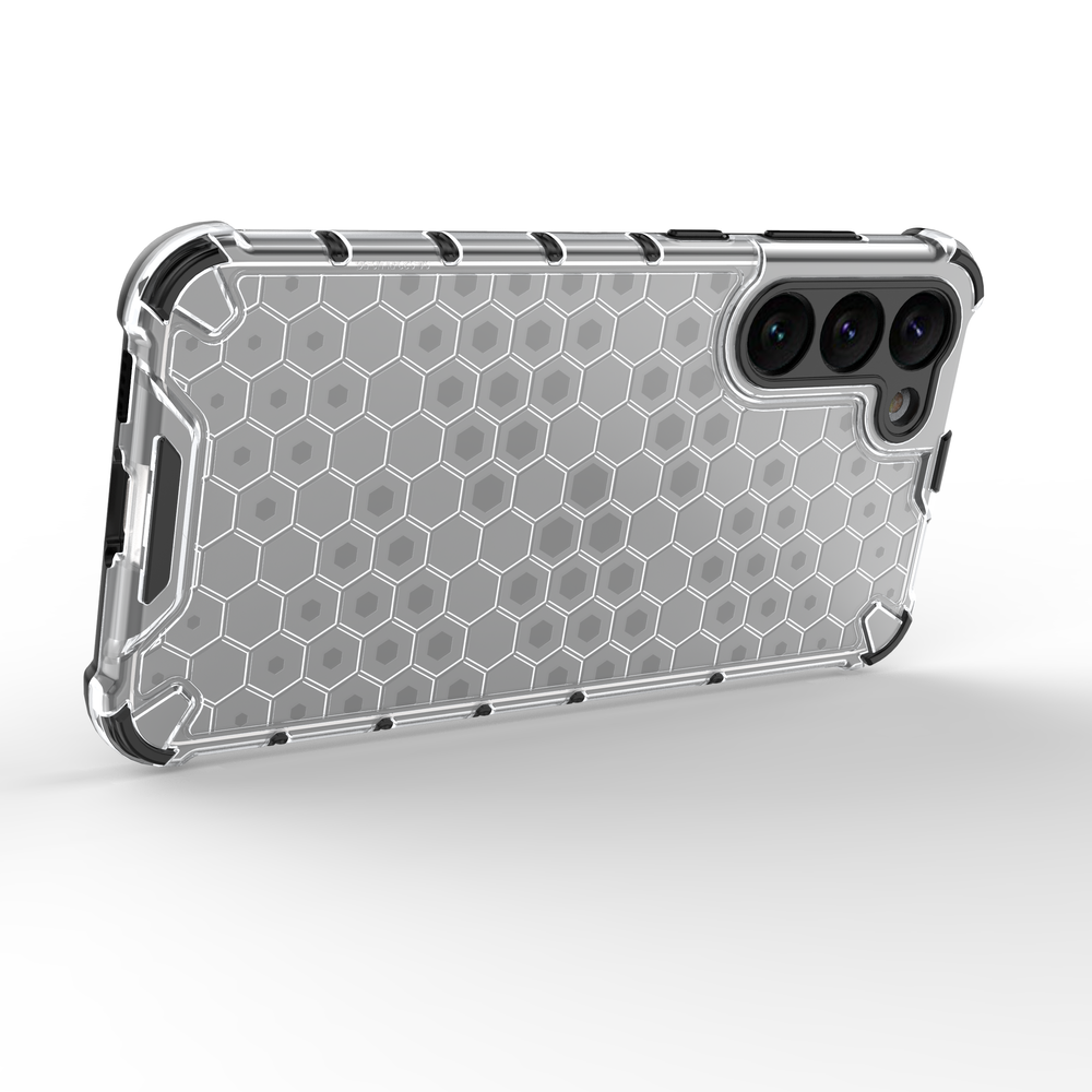 Honeycomb case til Samsung Galaxy S23+ pansret hybrid cover blå