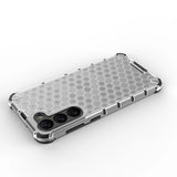 Honeycomb case til Samsung Galaxy S23+ pansret hybrid cover gennemsigtigt