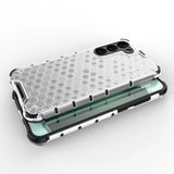 Honeycomb case til Samsung Galaxy S23+ pansret hybrid cover gennemsigtigt
