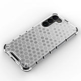 Honeycomb case til Samsung Galaxy S23+ pansret hybrid cover gennemsigtigt