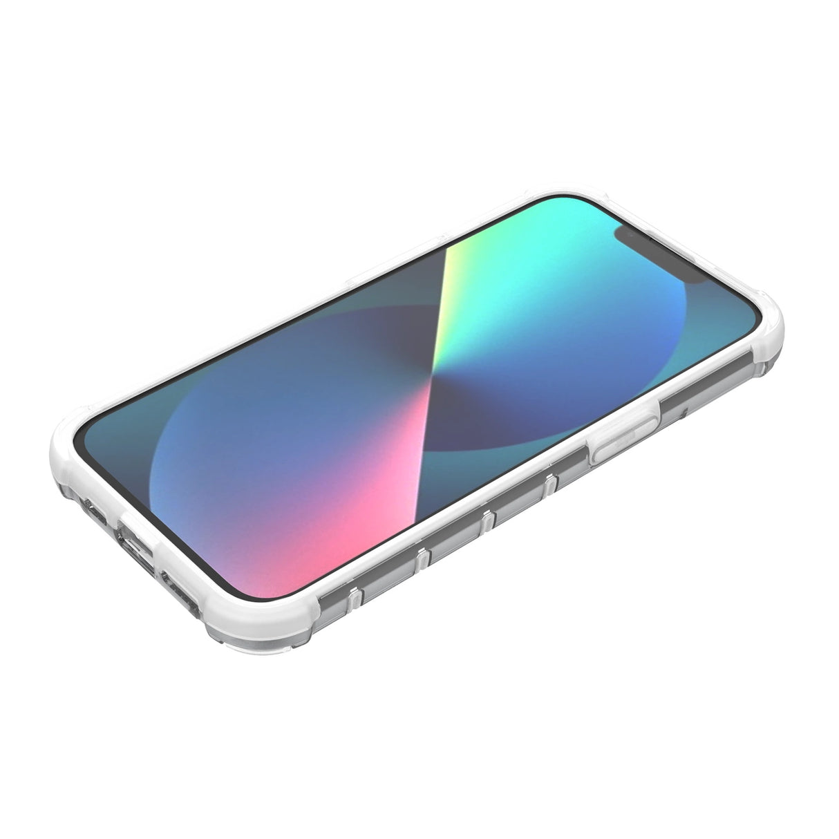Ombre Protect Case til iPhone 13 lyserød og blå pansret sag