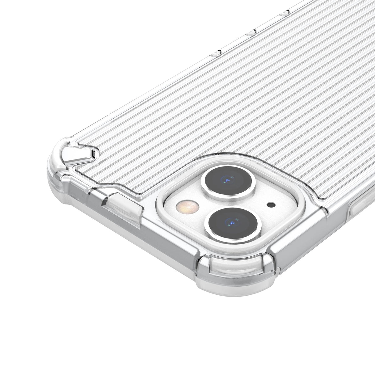 Ombre Protect Case til iPhone 13 lyserød og blå pansret sag