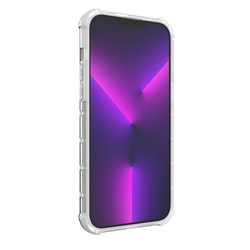 Ombre Protect Case til iPhone 13 Pro pansret cover lyserød og blå