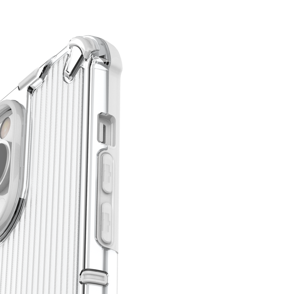 Ombre Protect Case til iPhone 13 Pro pansret cover lyserød og blå