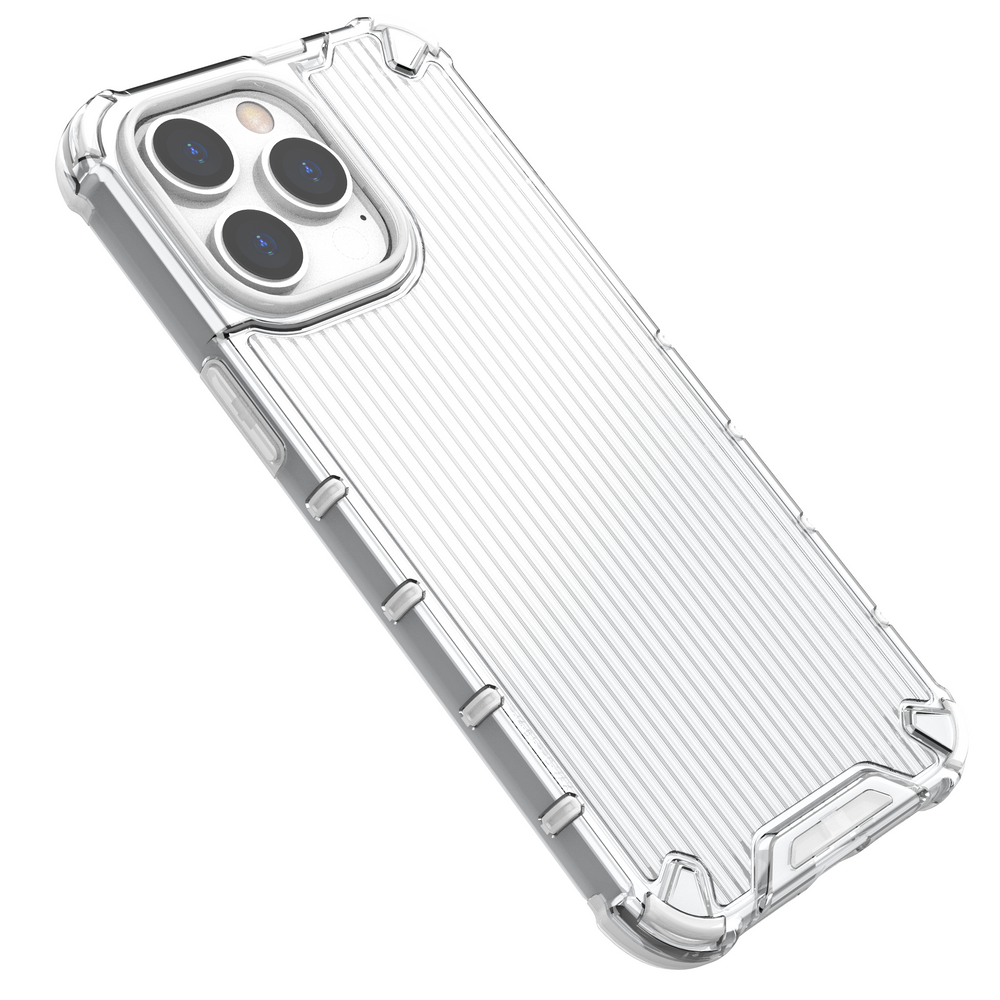 Ombre Protect Case til iPhone 13 Pro pansret cover lyserød og blå