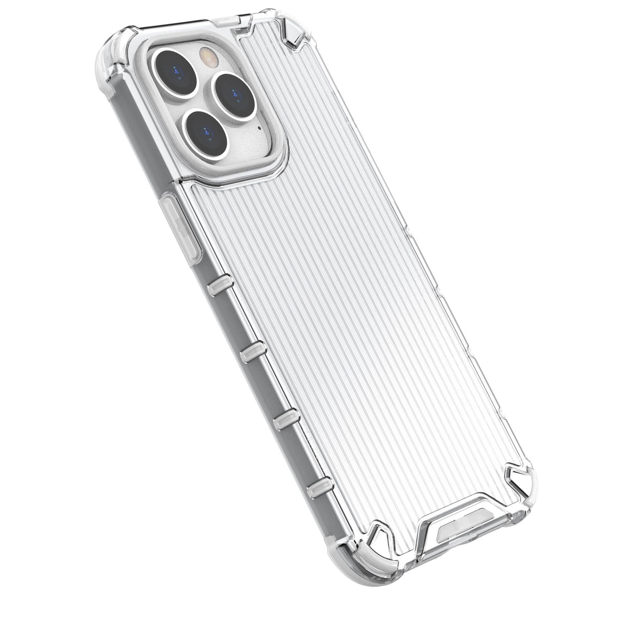Ombre Protect Case for iPhone 13 Pro Max lyserød og blå pansret sag