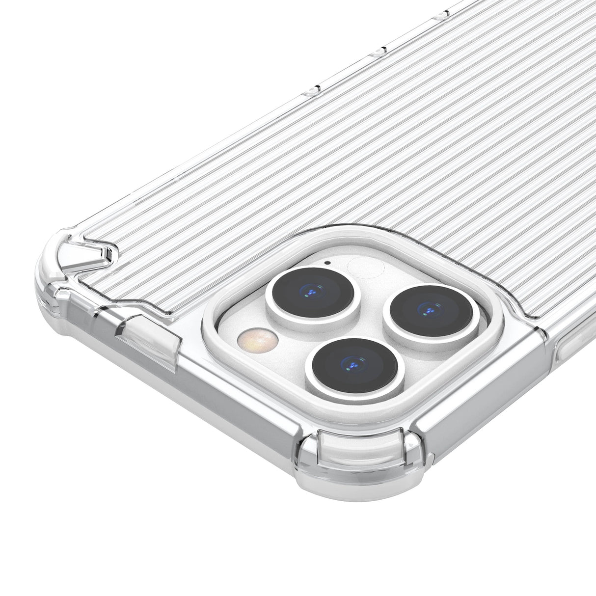 Ombre Protect Case for iPhone 13 Pro Max lyserød og blå pansret sag