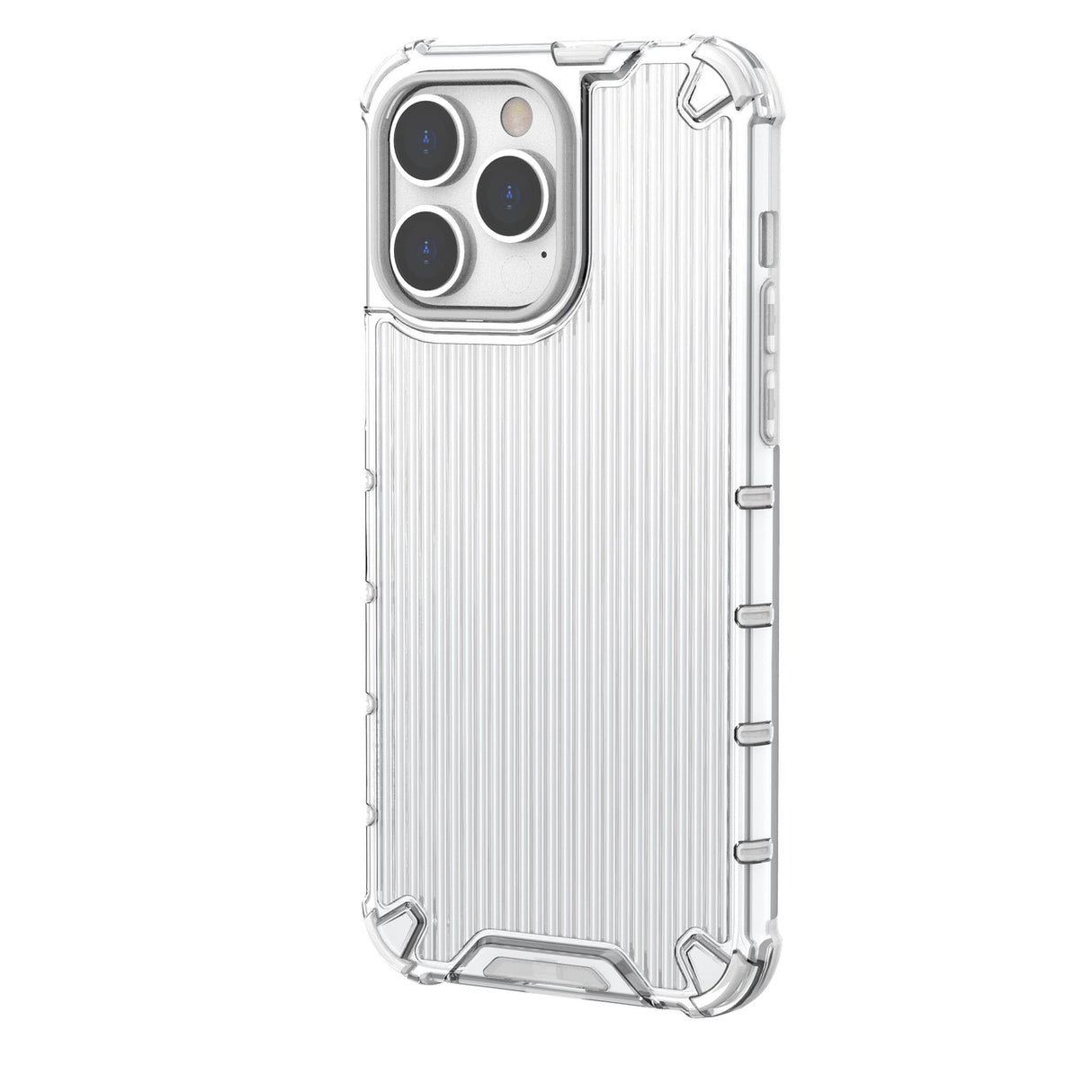 Ombre Protect Case for iPhone 13 Pro Max lyserød og blå pansret sag