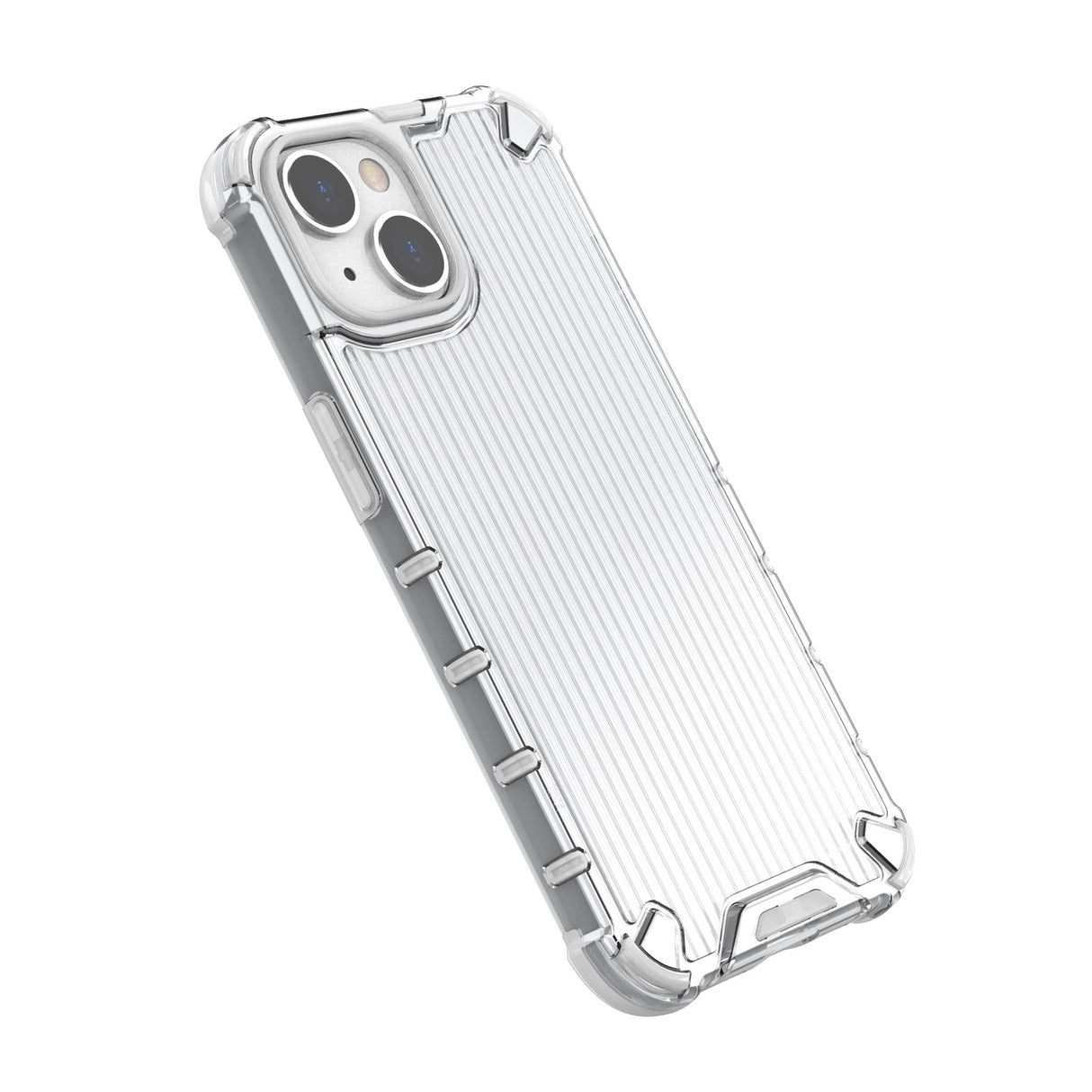 Ombre Protect Case for iPhone 14 lyserød og blå pansret sag