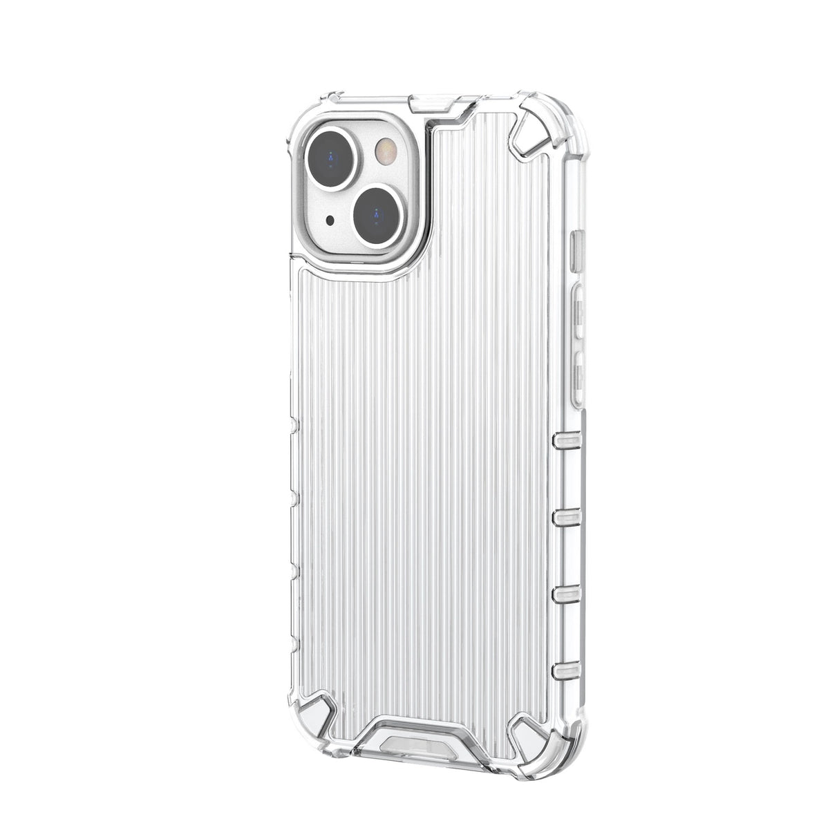 Ombre Protect Case for iPhone 14 lyserød og blå pansret sag
