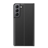 Ny Sleep Case case til Samsung Galaxy S23+ cover med flip stand sort