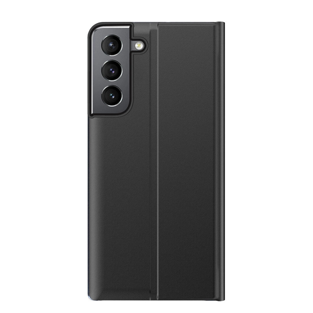 Ny Sleep Case til Samsung Galaxy S23 cover med flip stand sort