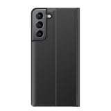 Ny Sleep Case til Samsung Galaxy A14 cover med flip stand sort