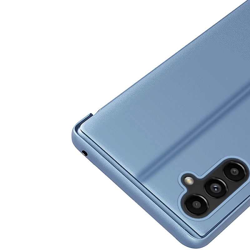 Clear View Case cover til Samsung Galaxy A14 flip cover sort