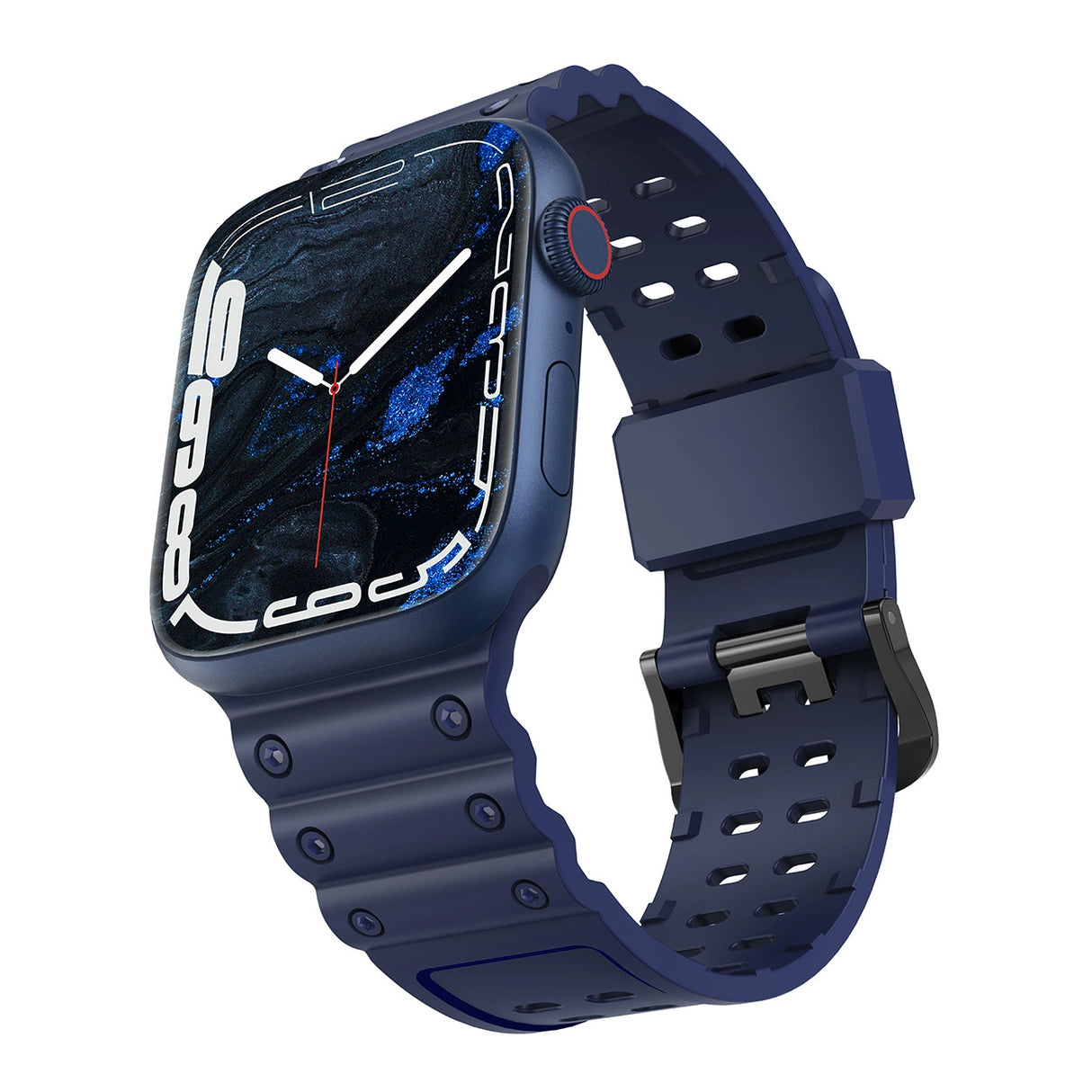 Strap Triple Protection til Apple Watch 38 / 40 / 41 mm band armbånd - marineblå