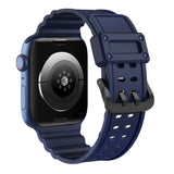 Strap Triple Protection til Apple Watch 38 / 40 / 41 mm band armbånd - marineblå