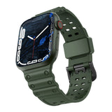 Strap Triple Protection til Apple Watch 38 / 40 / 41 mm band armbånd - grøn