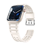 Strap Triple Protection til Apple Watch 38 / 40 / 41 mm band armbånd - beige