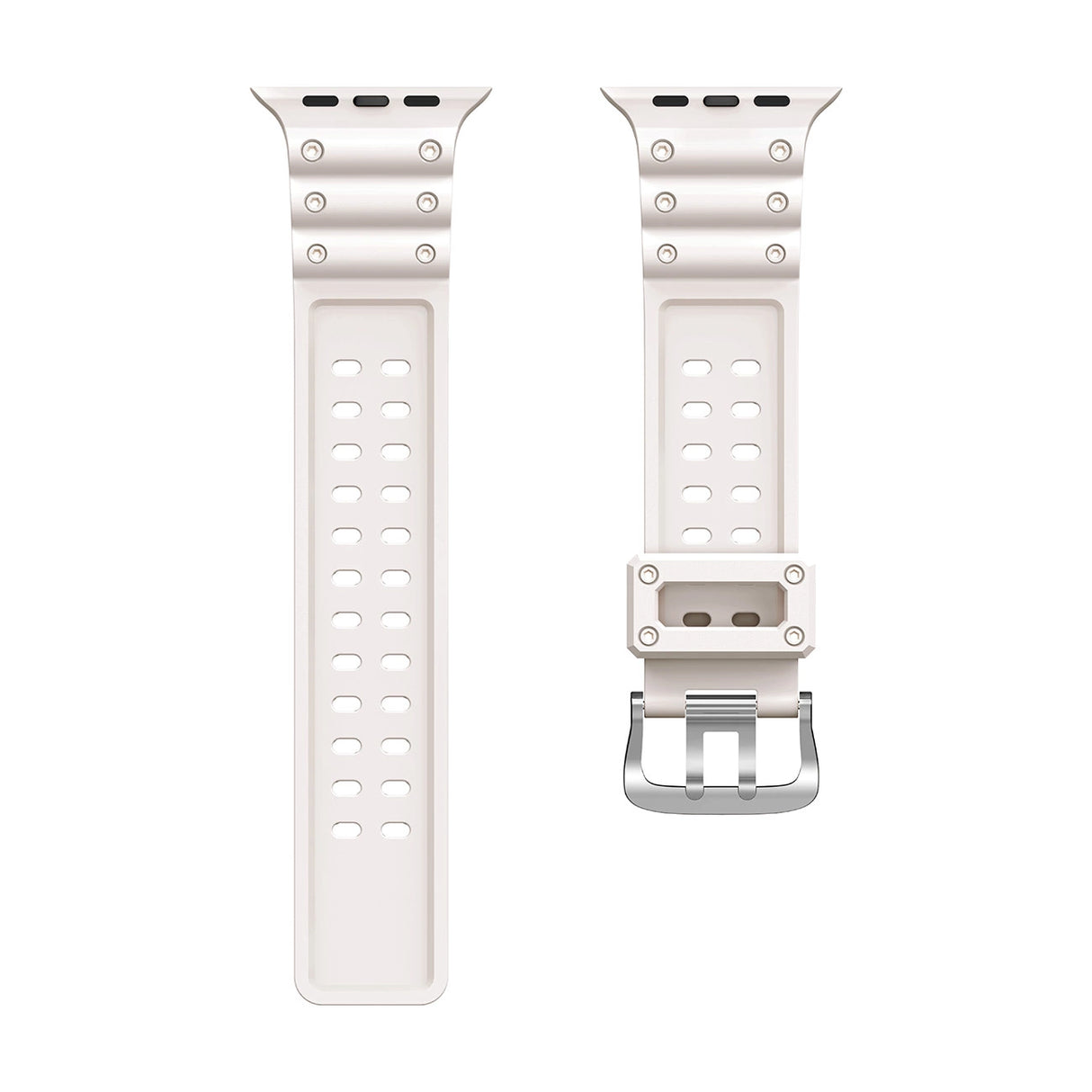 Strap Triple Protection til Apple Watch 38 / 40 / 41 mm band armbånd - beige