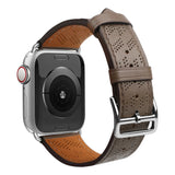 Strap læder til Apple Watch 38 / 40 / 41 mm band armbånd - mørkbrun