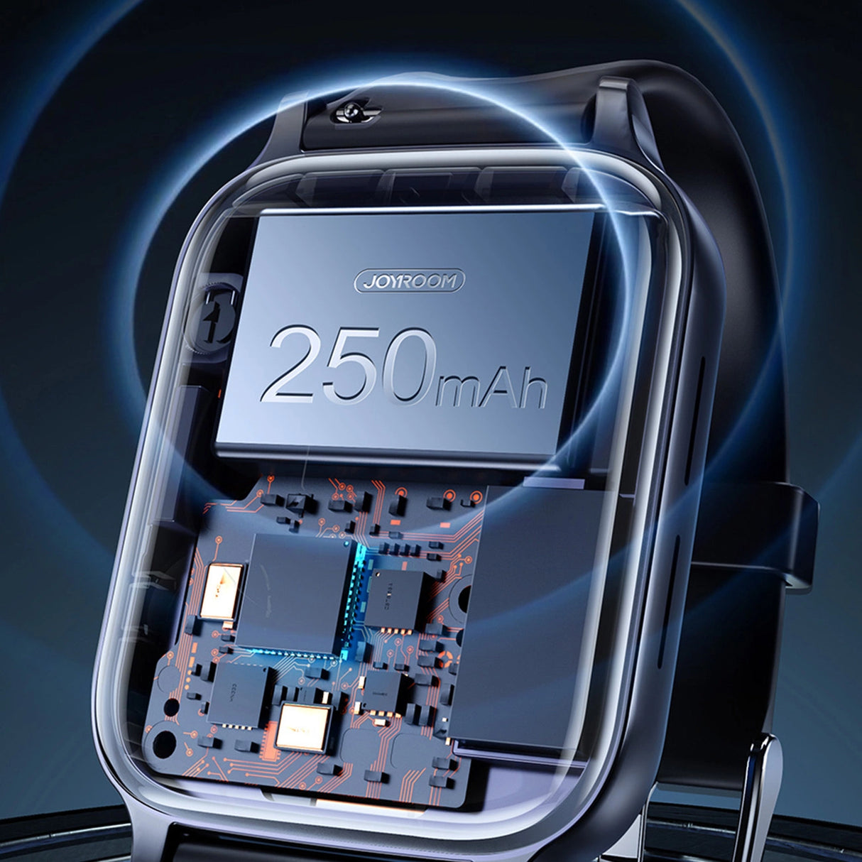 Joyroom Fit-Life JR-FT3 Pro smartwatch med svarfunktion / Bluetooth 5.1 / IP68 beskyttelse - grå