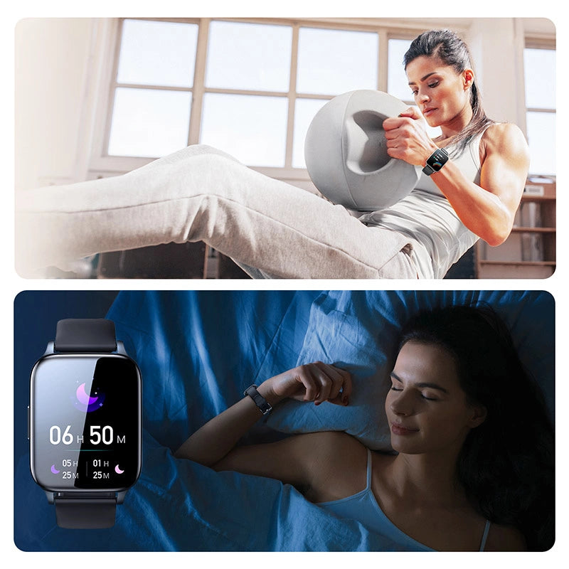 Joyroom Fit-Life JR-FT3 Pro smartwatch med svarfunktion / Bluetooth 5.1 / IP68 beskyttelse - grå