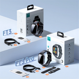 Joyroom Fit-Life JR-FT3 Pro smartwatch med svarfunktion / Bluetooth 5.1 / IP68 beskyttelse - grå