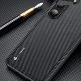 Dux Ducis Fino case Samsung Galaxy S23+ cover med silikon ramme blå
