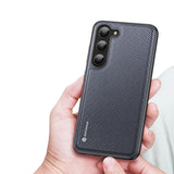 Dux Ducis Fino case Samsung Galaxy S23+ cover med silikon ramme grå