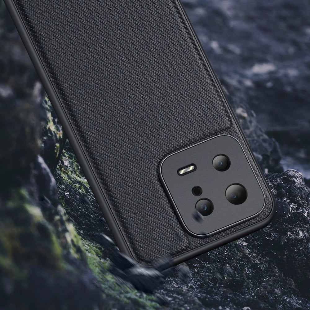 Dux Ducis Fino case til Xiaomi 13 cover med silikon ramme grå