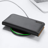 Dux Ducis Hivo case Samsung Galaxy S23+ flip cover wallet stand RFID blokering rød