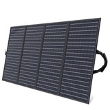 Choetech SC010 solopladning til turister, foldbar, 160W - sort