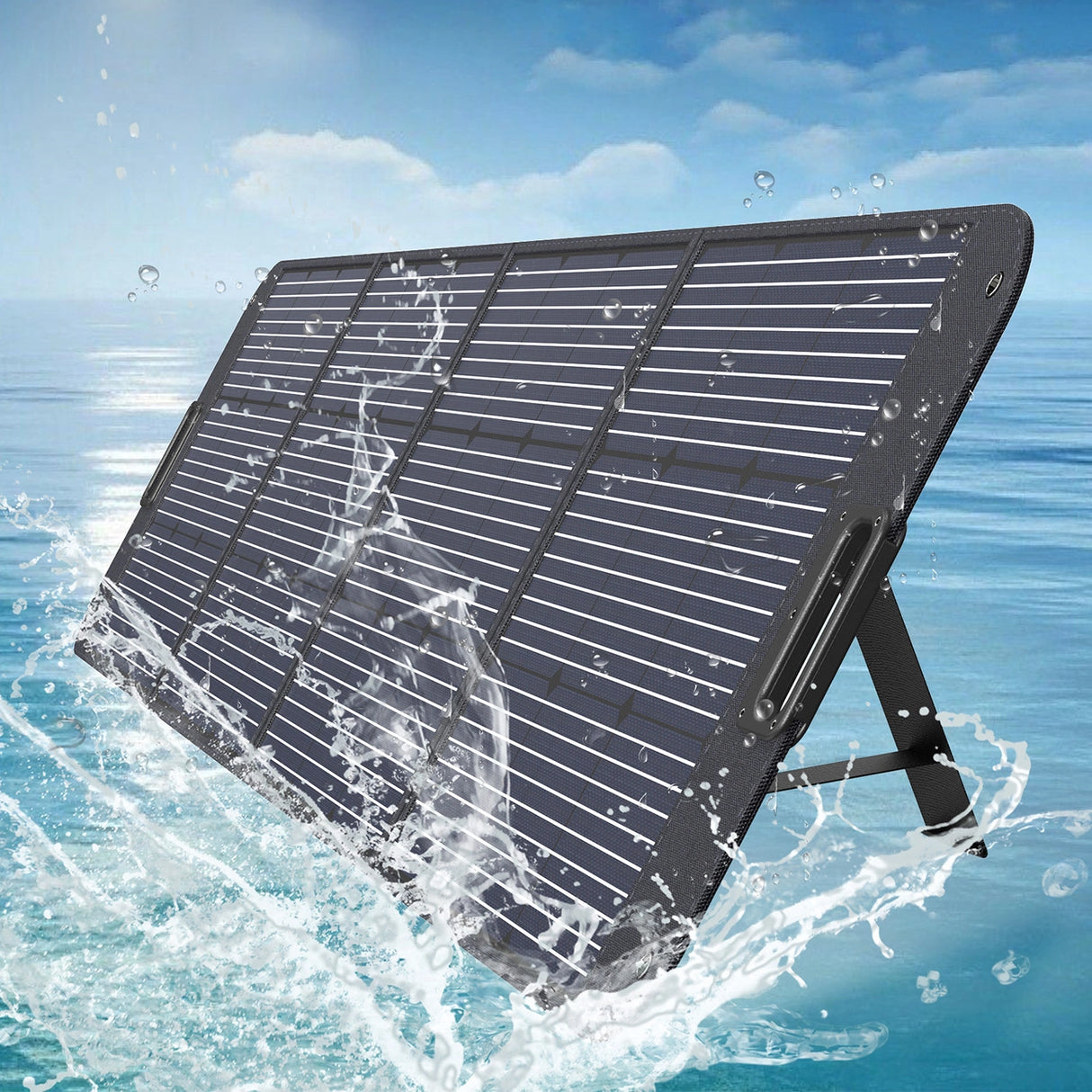 Choetech SC011 soloplader 200W bærbar solpanel - sort