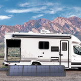 Choetech SC011 soloplader 200W bærbar solpanel - sort