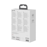 Baseus hurtigoplader GaN5 Pro HUB HDMI 2 x USB-C / USB-A / HDMI 4K 30Hz 1,5m sort + USB-C kabel - USB-C 100W 40Gb / s (USB4) 1m (CCGP110201)