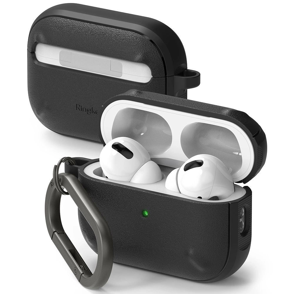 Ringke Onyx-kasse til AirPods Pro 2 pansret hovedtelefonkasse sort