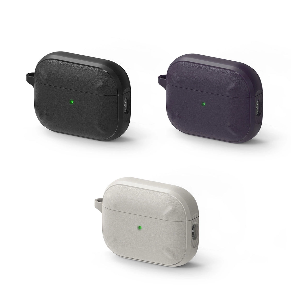 Ringke Onyx-kasse til AirPods Pro 2 pansret hovedtelefonkasse sort