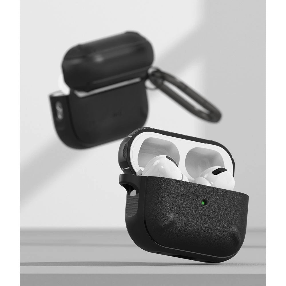 Ringke Onyx-kasse til AirPods Pro 2 pansret hovedtelefonkasse sort