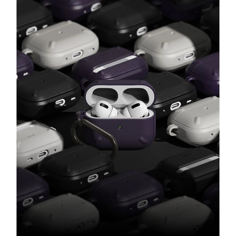Ringke Onyx-kasse til AirPods Pro 2 pansret hovedtelefonkasse sort