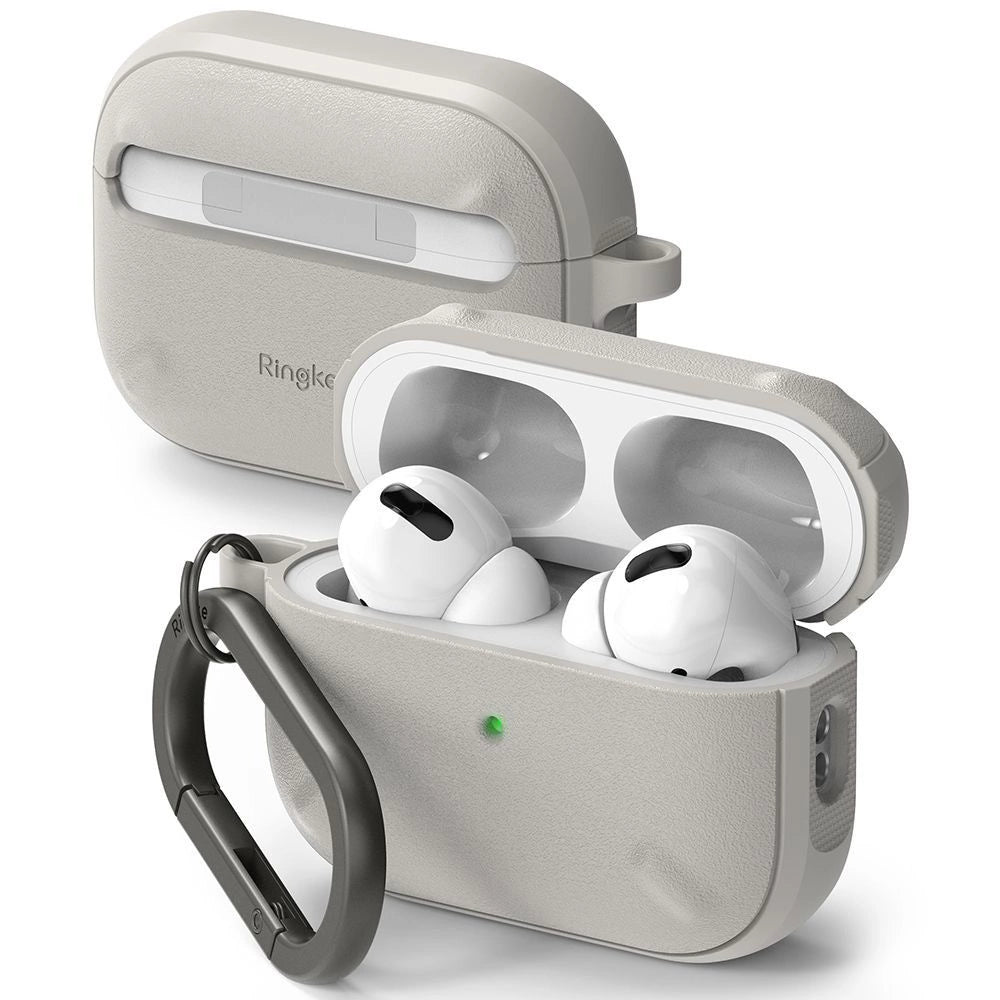 Ringke Onyx-kasse til AirPods Pro 2 pansret hovedtelefon-kasse grå